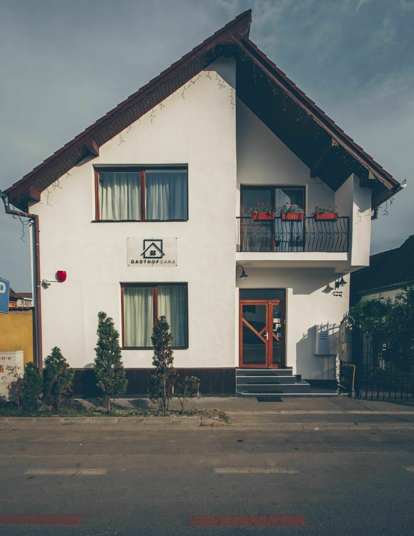 Gasthof Sara Sibiu Bagian luar foto